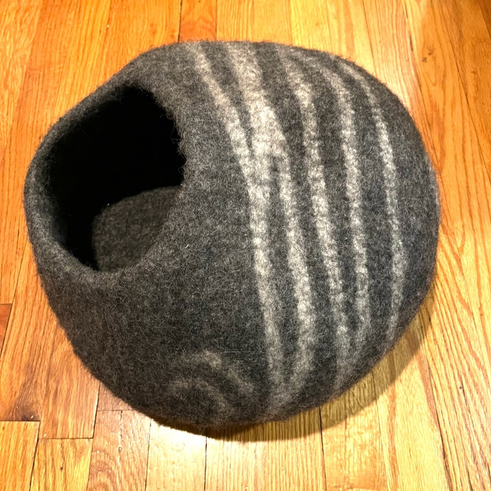 Felted Cat Cave